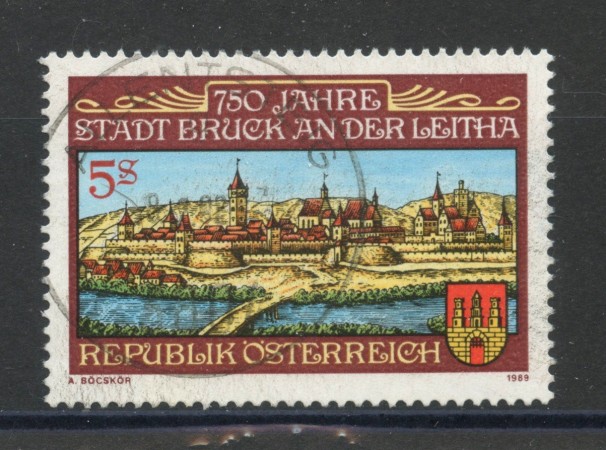 1989 - LOTTO/39578 - AUSTRIA - BRUCK AN DER LEITHA - USATO