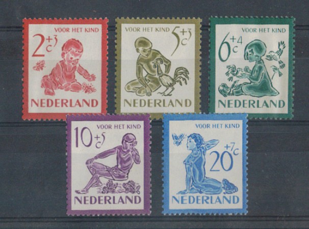1950 - LOTTO/8731 - OLANDA - PRO INFANZIA 5v.