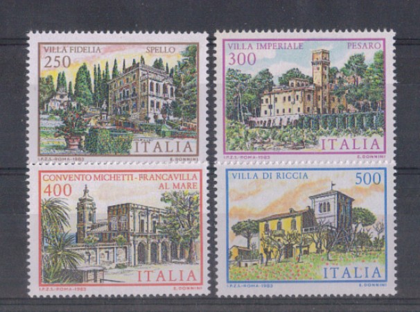 1983 - LOTTO/6799 - REPUBBLICA - VILLE 4° SERIE