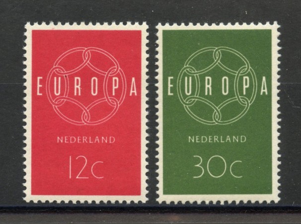 1959 - OLANDA - LOTTO/41245 - EUROPA 2v. - NUOVI