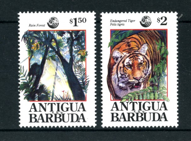 1992 - ANTIGUA E BARBUDA - LOTTO/19919 - PROTEZIONE NATURA 2v. - NUOVI