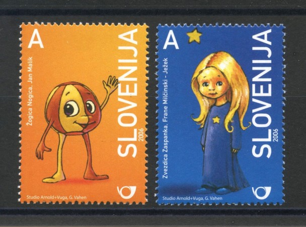 2006 - SLOVENIA - LIBRI PER BAMBINI 2v. - NUOVI  - LOTTO/34303