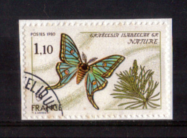 1980 - LOTTO/FRA2089U - FRANCIA - PROTEZIONE NATURA - USATO