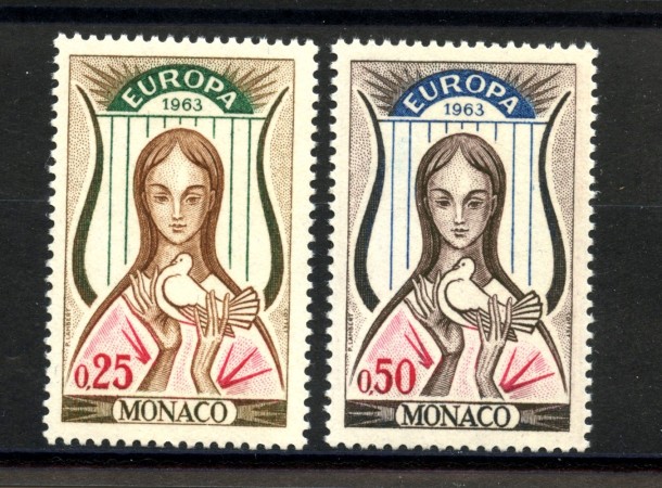 1963 - MONACO - LOTTO/41168 - EUROPA 2v. - NUOVI
