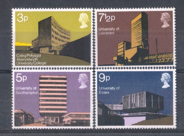 1971 - LOTTO/4660N - GRAN BRETAGNA  - EDIFICI UNIVERSITARI