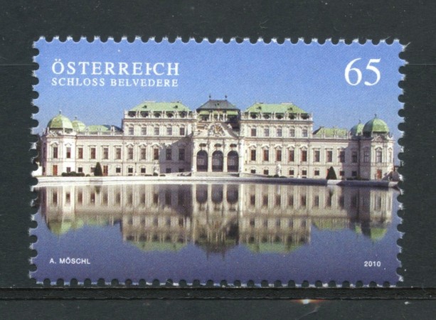 2010 - AUSTRIA - CASTELLO DEL BELVEDERE VIENNA - NUOVO - LOTTO/33518