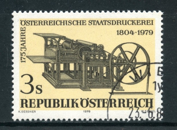 1979 - AUSTRIA - STAMPERIA DI STATO - USATO - LOTTO/28156