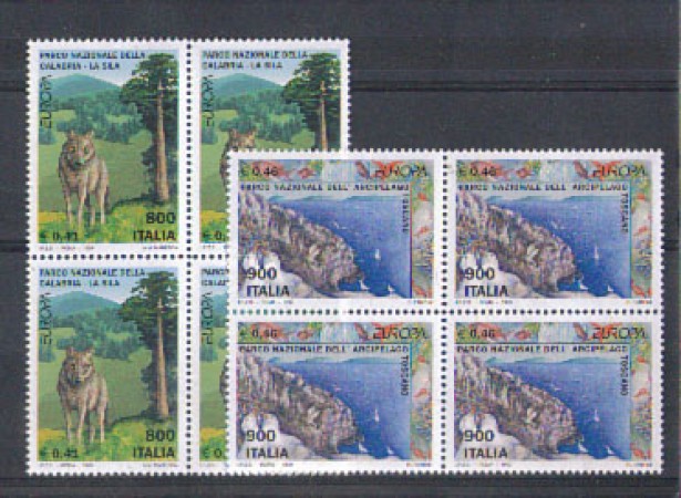 1999 - LOTTO/7222Q - REPUBBLICA - EUROPA - QUARTINE