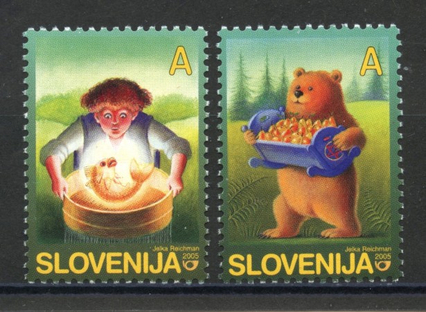 2005 - SLOVENIA - RACCONTI PER BAMBINI 2v. - NUOVO - LOTTO/34249