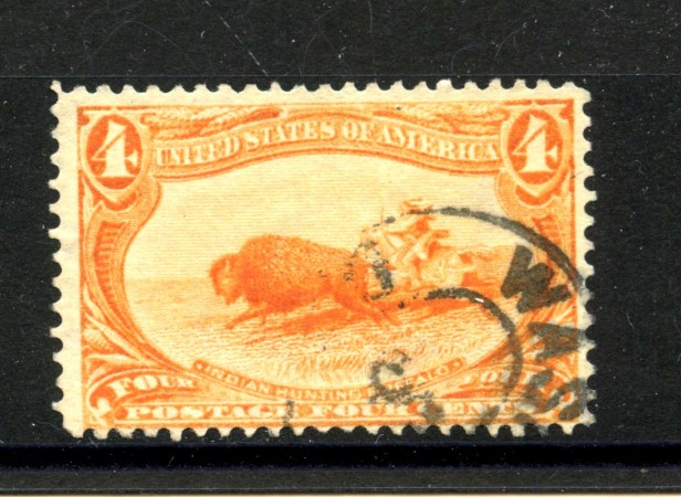 1898 - STATI UNITI - LOTTO/41545 - 4 CENT. TRANS MISSISSIPPI - USATO