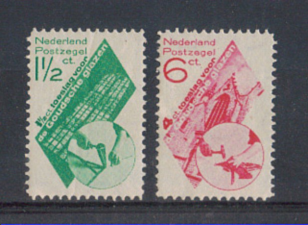 1931 - LBF/2656A - OLANDA - CHIESA S. GIOVANNI GOUDA 2v.