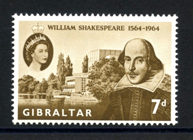 1964 - GIBILTERRA -  LOTTO/38889 - WILLIAM SHAKESPEARE - NUOVO
