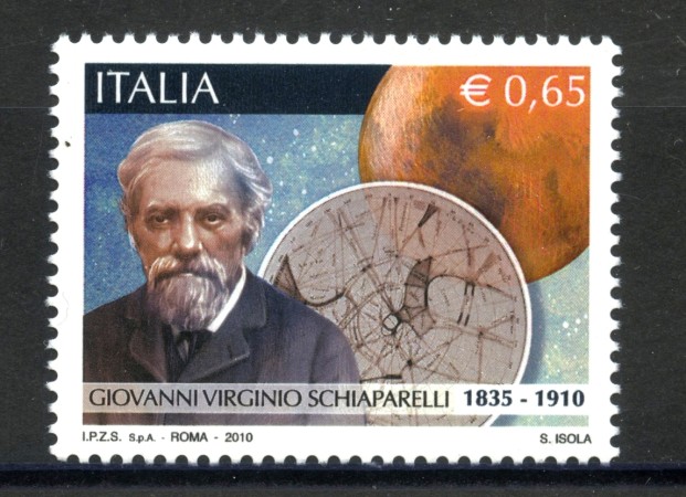 2010 - REPUBBLICA - VIRGINIO SCHIAPARELLI - NUOVO - LOTTO/37230