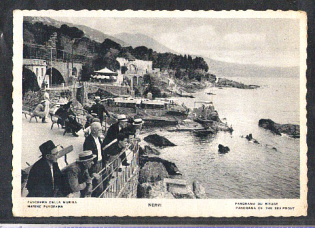 NERVI - 1940 - LBF/1166 - PANORAMA DELLA MARINA