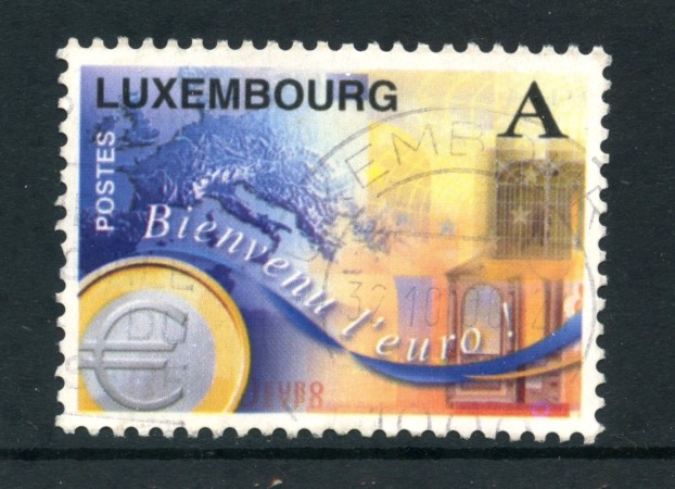 1999 - LUSSEMBURGO - AVVENTO DELL' EURO - USATO - LOTTO/29905