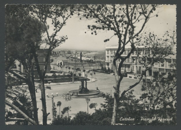 CATTOLICA - LOTTO/16955 - 1952  PIAZZALE KURSAAL