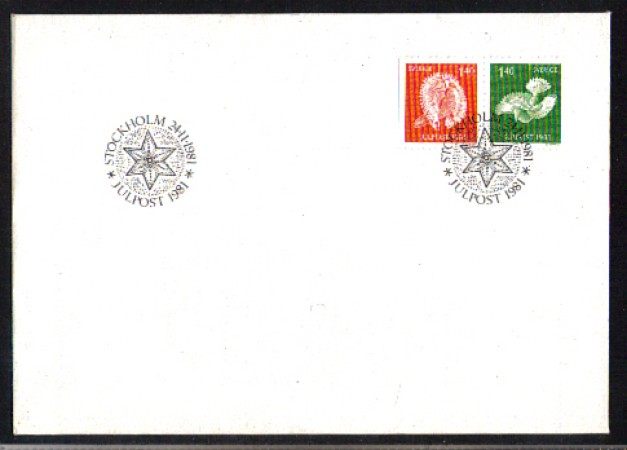 1981 - LBF/4138 - SVEZIA - CORRISPONDENZA DI NATALE