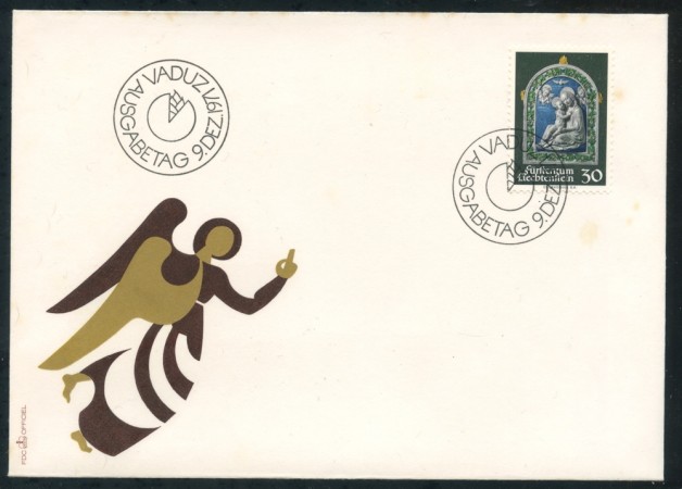 1971 - LIECHTENSTEIN - NATALE - BUSTA FDC - LOTTO/25787