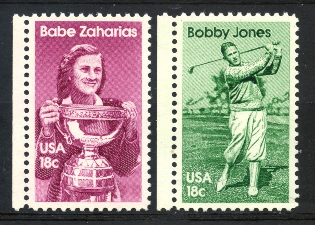 1981 - STATI UNITI - SPORTIVI AMERICANI 2v. - NUOVI - LOTTO/29295