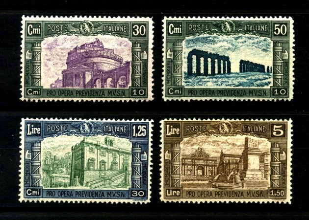 1930 - REGNO D'ITALIA - LOTTO/37952 - PRO OPERE PREVIDENZA 4v. - NUOVI/TL