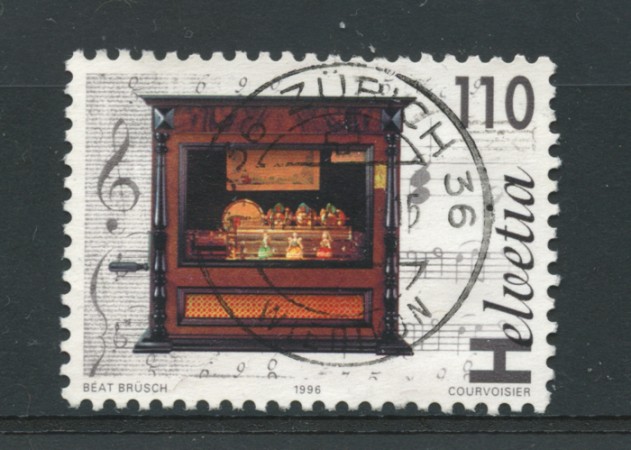 1996 - LOTTO/15224 - SVIZZZERA - 110. BICENTENARIO CARILLON - USATO