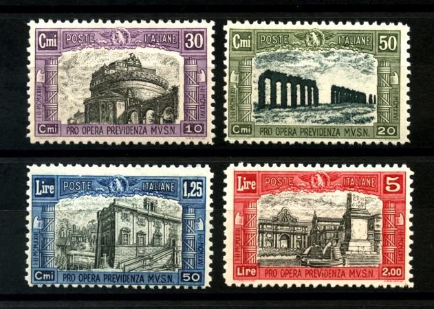 1928 - REGGNO D'ITALIA - LOTTO/37948 - PRO OPERE PREVIDENZA 4v. - NUOVI