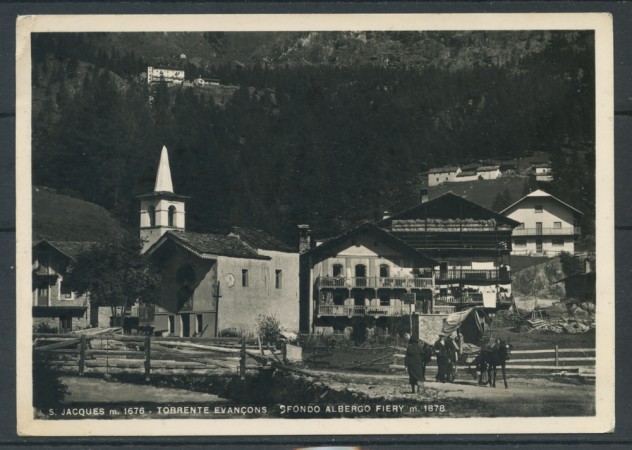 ST.JACQUES (AOSTA) - LOTTO/20386 - TORRENTE EVANCONS ALBERGO FIERY