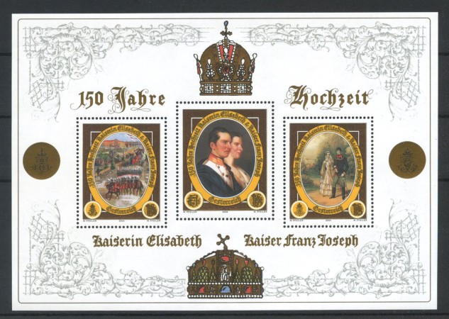 2004 - AUSTRIA - LOTTO/41988 - MATRIMONIO REALE - FOGLIETTO NUOVO