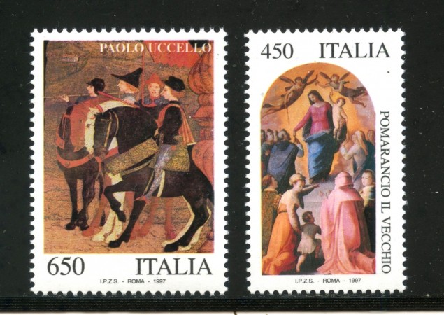 1997 - REPUBBLICA - PATRIMONIO ARTISTICO 2v. - NUOVI - LOTTO/7159