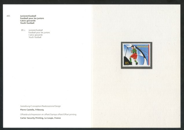 2006 - LOTTO/37470F - SVIZZERA - EUROPEI DI CALCIO - NUOVO - FOLDER