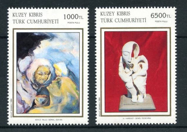 1994 - CIPRO TURCA - LOTTO/19629 - ARTE TURCA 2v. - NUOVI