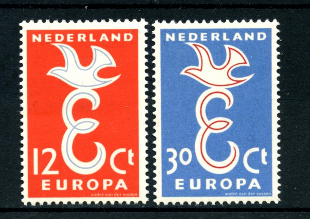1958 - LOTTO/22671 - OLANDA - EUROPA 2v. -  NUOVI