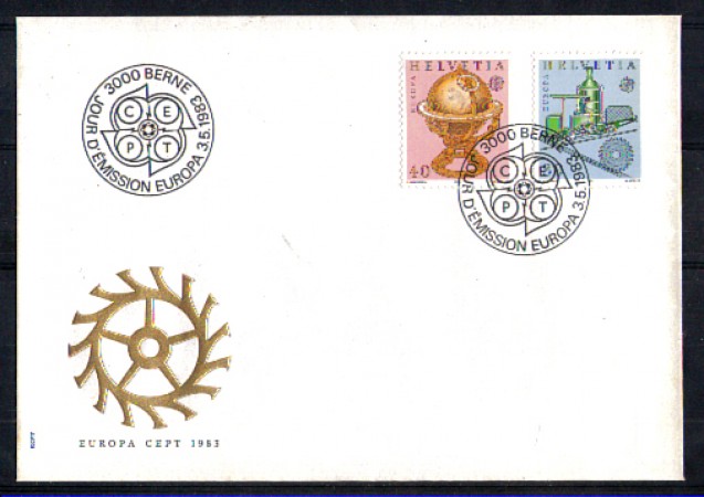 1983 - LOTTO/SVI1179FDC - SVIZZERA - EUROPA - BUSTA FDC