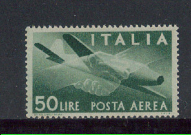 1945 - LOTTO/6014 - REPUBBLICA - POSTA AEREA 50 LIRE NUOVO