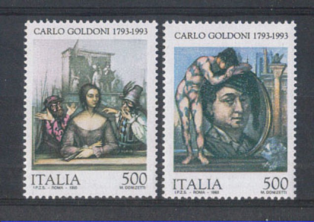 1993 - LOTTO/7006 - REPUBBLICA - CARLO GOLDONI