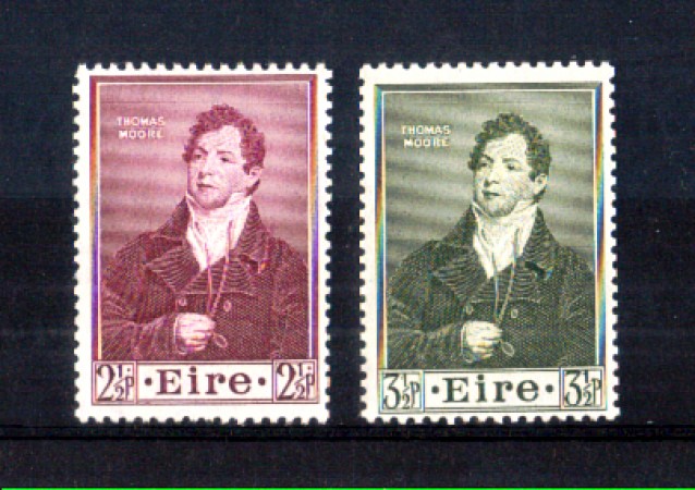 1952 - LOTTO/11275 - IRLANDA - THOMAS MOORE 2v.  - NUOVI