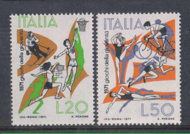 1971 - LOTTO/6546 - REPUBBLICA - GIOCHI GIOVENTU'