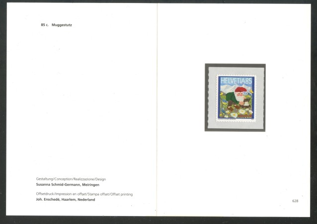 2011 - SVIZZERA - LOTTO/37787F - LO GNOMO MUGGESTUTZ - NUOVO - FOLDER