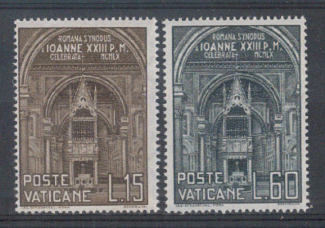 1960 - LOTTO/5867 - VATICANO - SINODO DIOCESANO 2v. - NUOVI