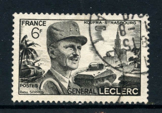 1948 - FRANCIA - GENERALE LE CLERC - USATO - LOTTO/28511