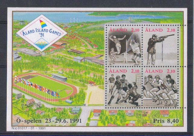 1991 - LBF/1847  - ALAND - GIOCHI SPORTIVI BF.