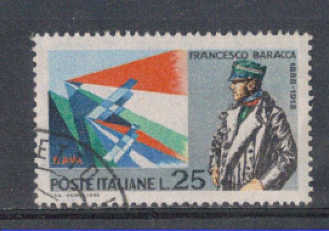 1968 - LOTTO/6504U - REPUBBLICA - F.BARACCA USATO