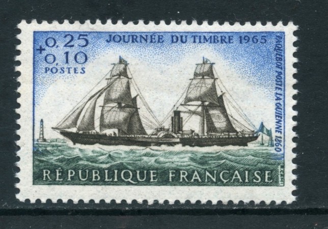 1965 - FRANCIA - GIORNATA DEL FRANCOBOLLO - NUOVO - LOTTO/25954