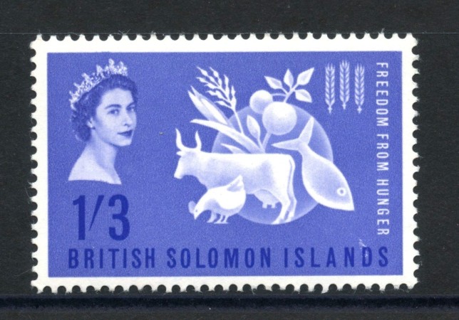 1963 - ISOLE SALOMONE - LOTTO/38813 - CAMPAGNA CONTRO LA FAME - NUOVO