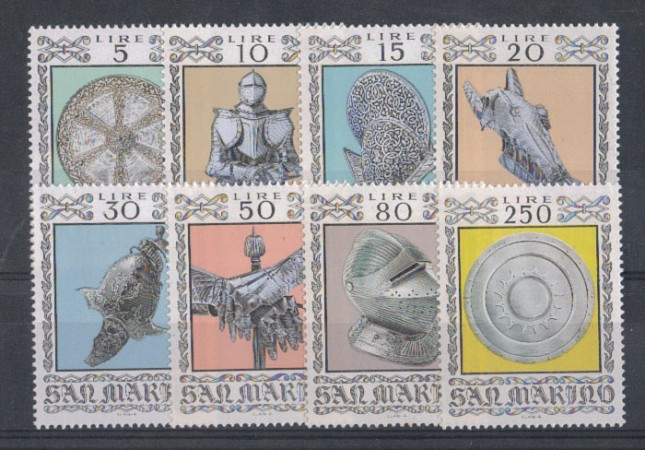 1974 - LOTTO/7949 - SAN MARINO - ARMATURE ANTICHE