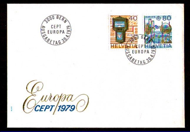 1979 - LOTTO/SVI1085FDC - SVIZZERA - EUROPA - BUSTA FDC