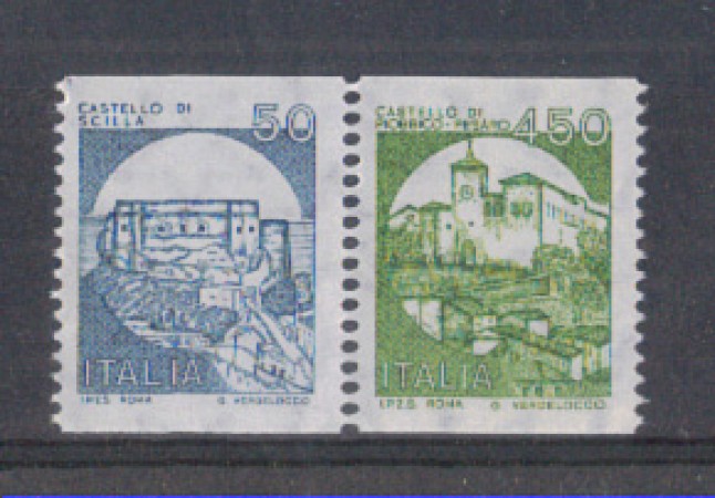 1985 - LOTTO/6835 - REPUBBLICA - CASTELLI PER DISTRIBUTORI