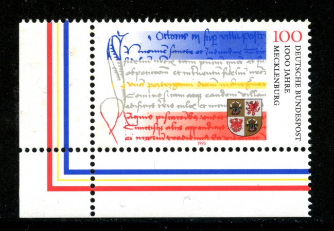 1995 - LOTTO/19113 - GERMANIA - MILLENARIO MECLEBURGO - NUOVO