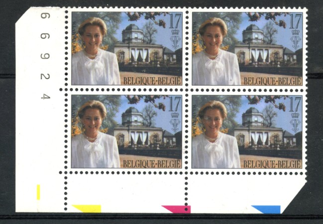 1997 - LOTTO/23004 - BELGIO - OMAGGIO ALLA REGINA PAOLA - QUARTINA NUOVI