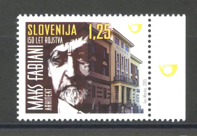 2015 - SLOVENIA - MAX  FABIANI - NUOVO - LOTTO/34594